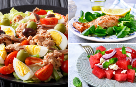 Fitness recepty na 11 lahodných a zdravých salátů