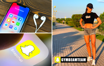 Používáte Snapchat? Sledujte GymBeamTeam!